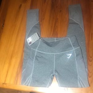NWT Gray mesh Gymshark leggings size Small